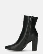 OLIVIA - stivaletti con cerniera in PU nero