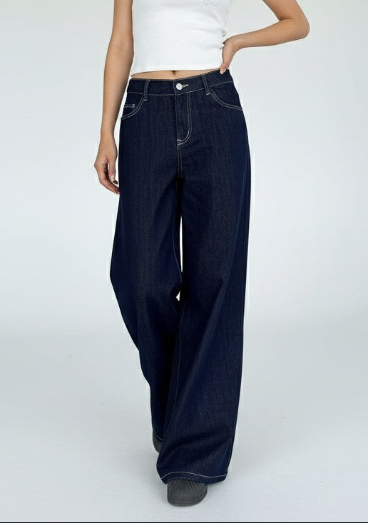 Retro Wide Leg Jeans