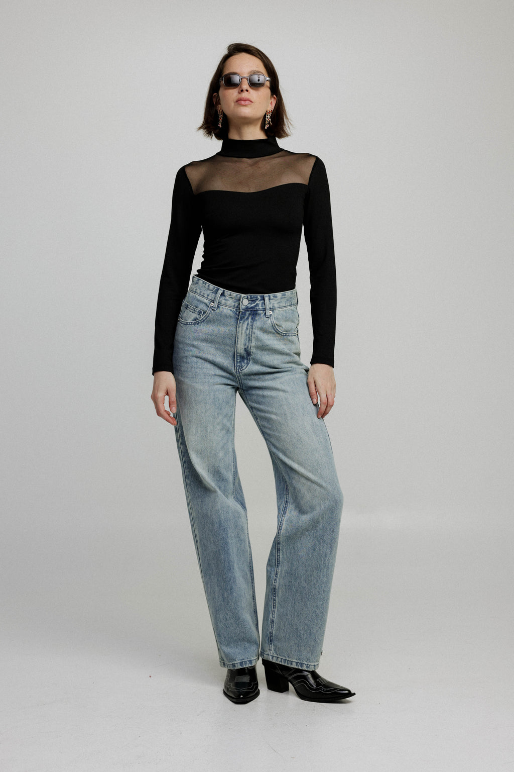 Elenora mesh top