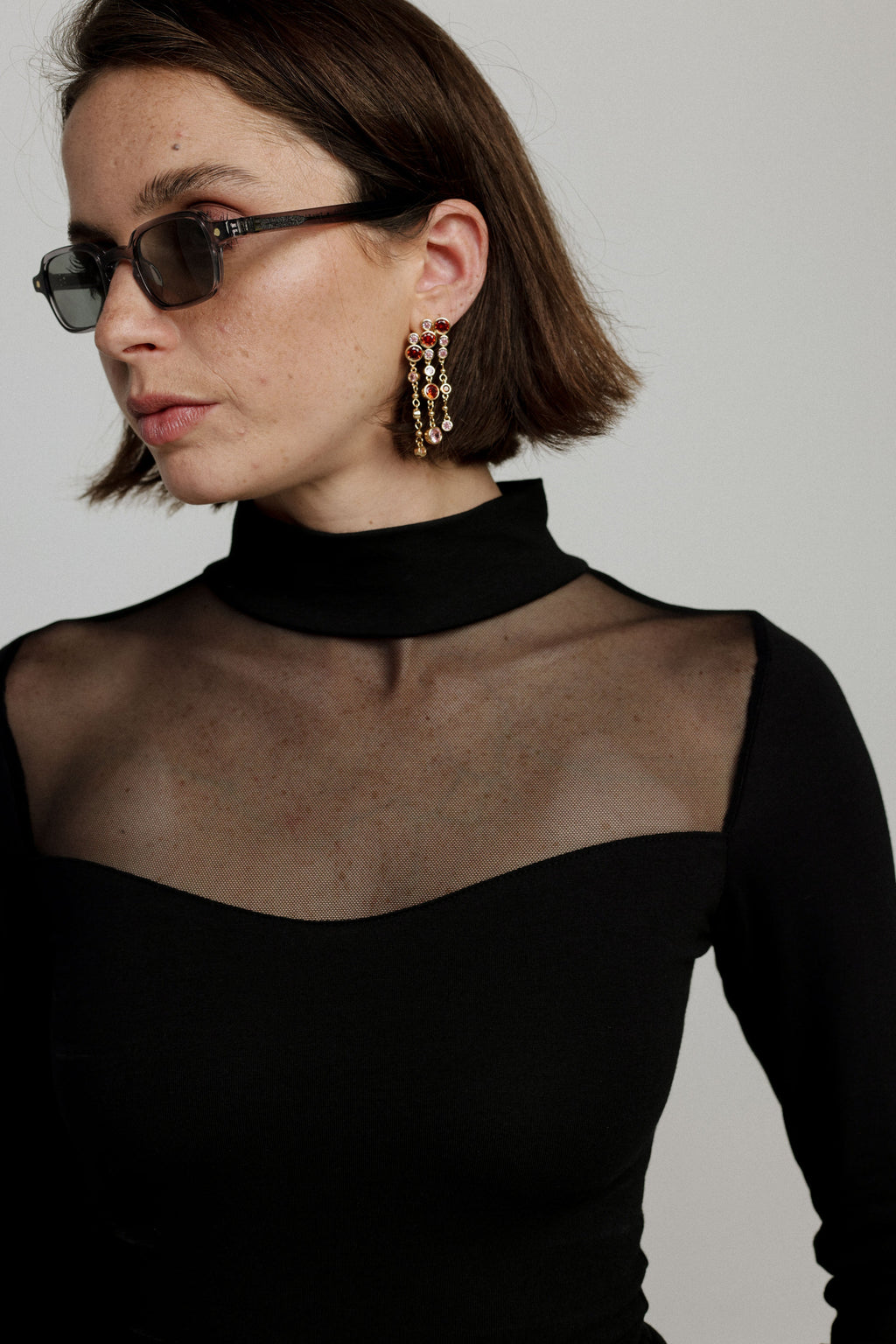 Elenora mesh top
