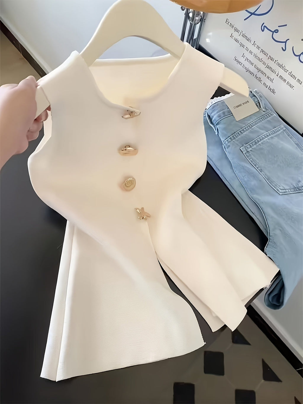 Sleeveless Bolero Vest