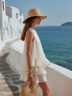 Eleanor | Mesh Top Skirt Two-Piece Set