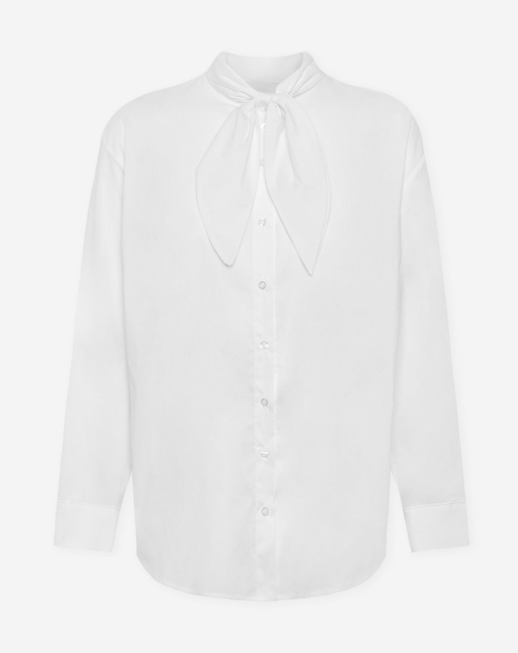 BOW BLOUSE WHITE