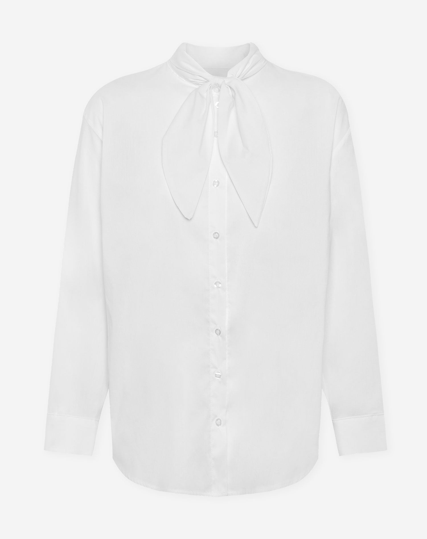 BOW BLOUSE WHITE