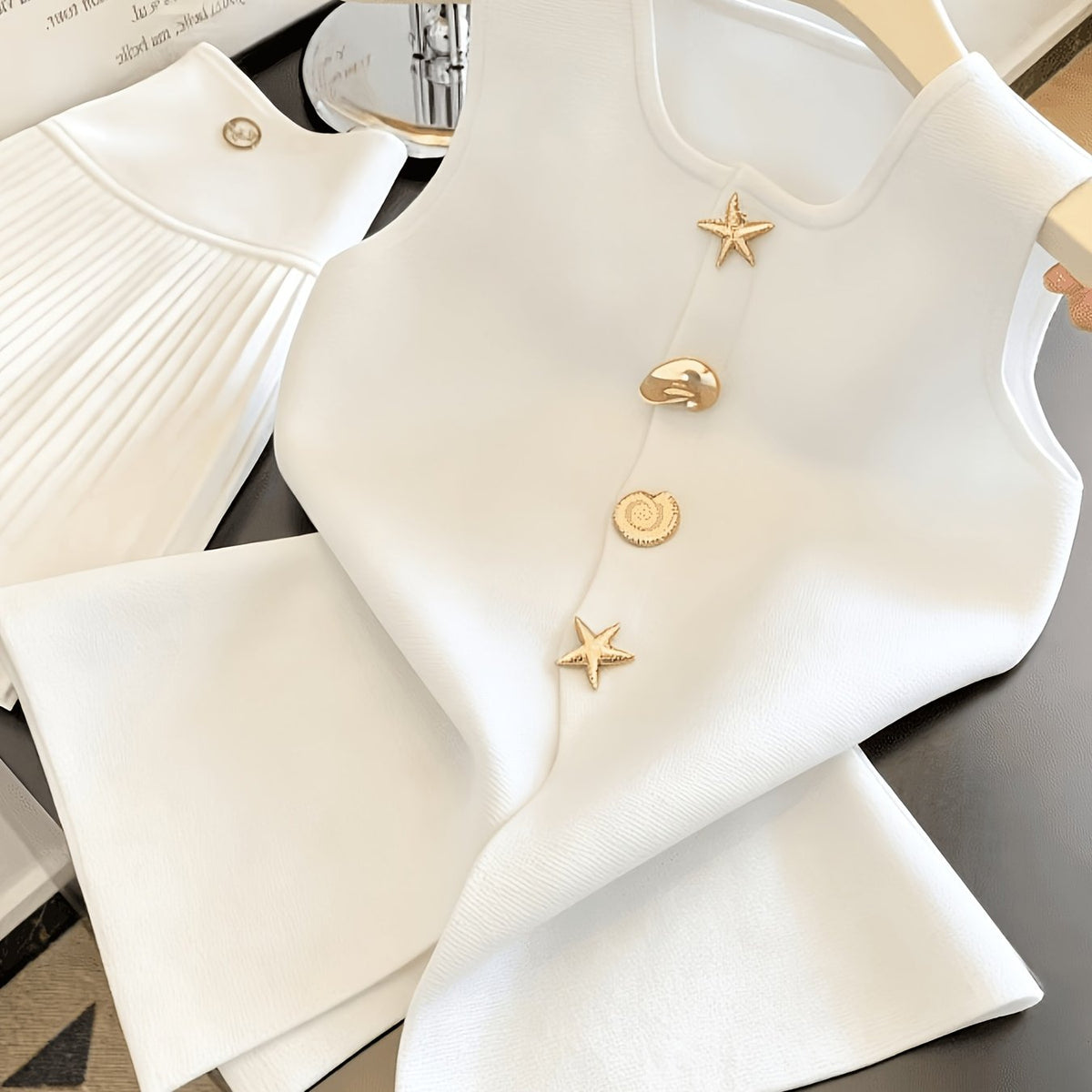 Sleeveless Bolero Vest