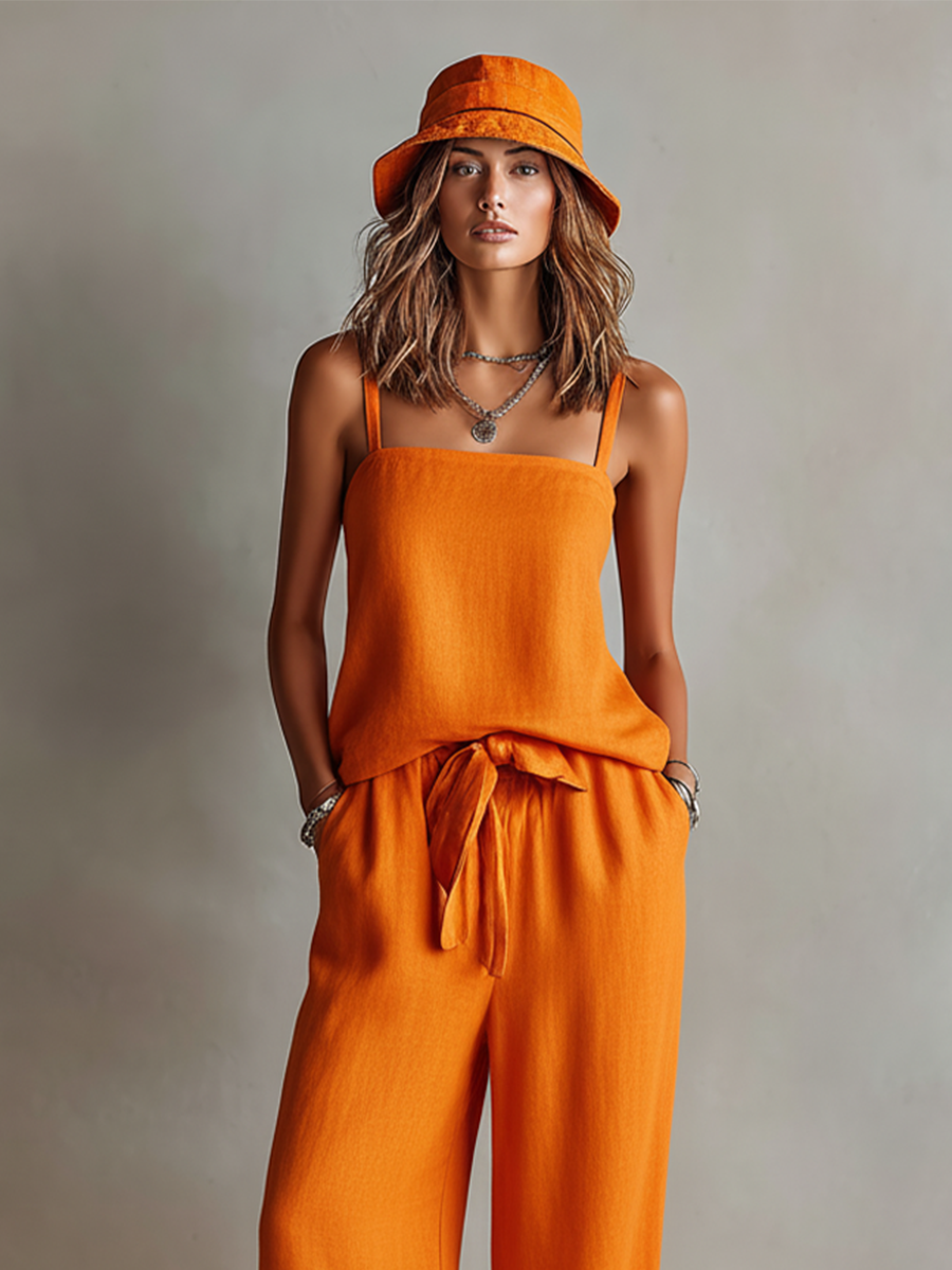 Sienna | Women's Linen Two-Piece Set