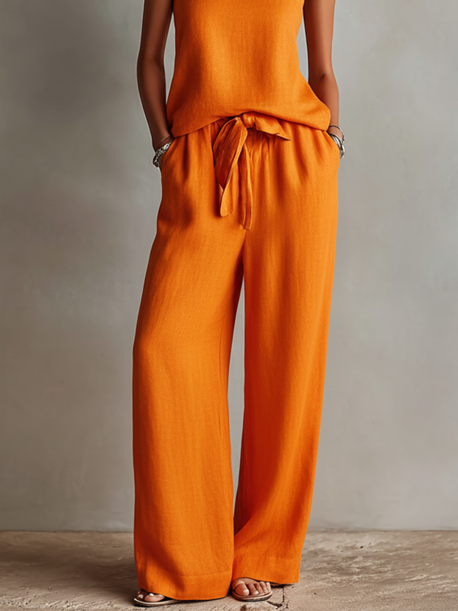 Sienna | Women's Linen Two-Piece Set