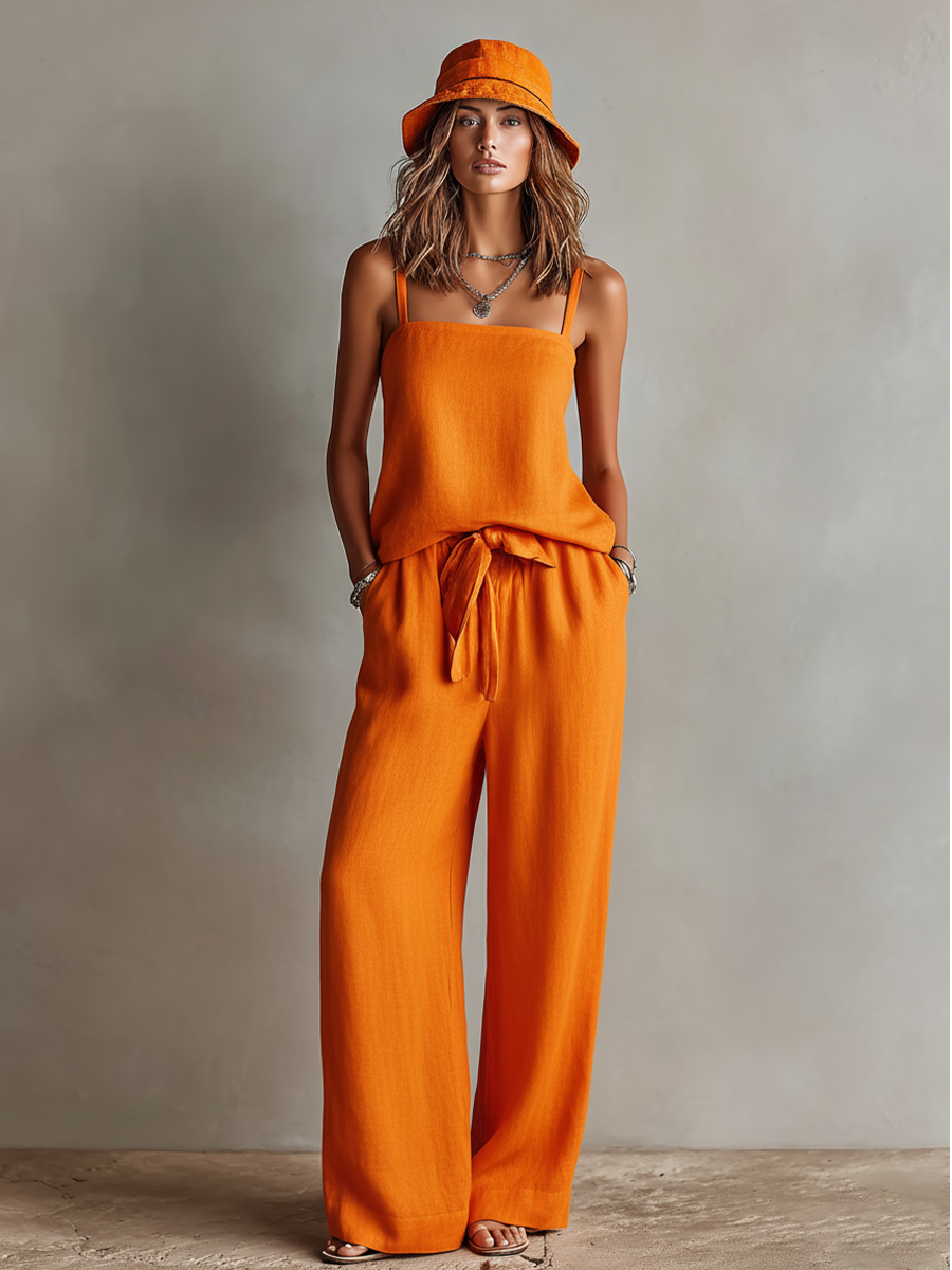 Sienna | Women's Linen Two-Piece Set