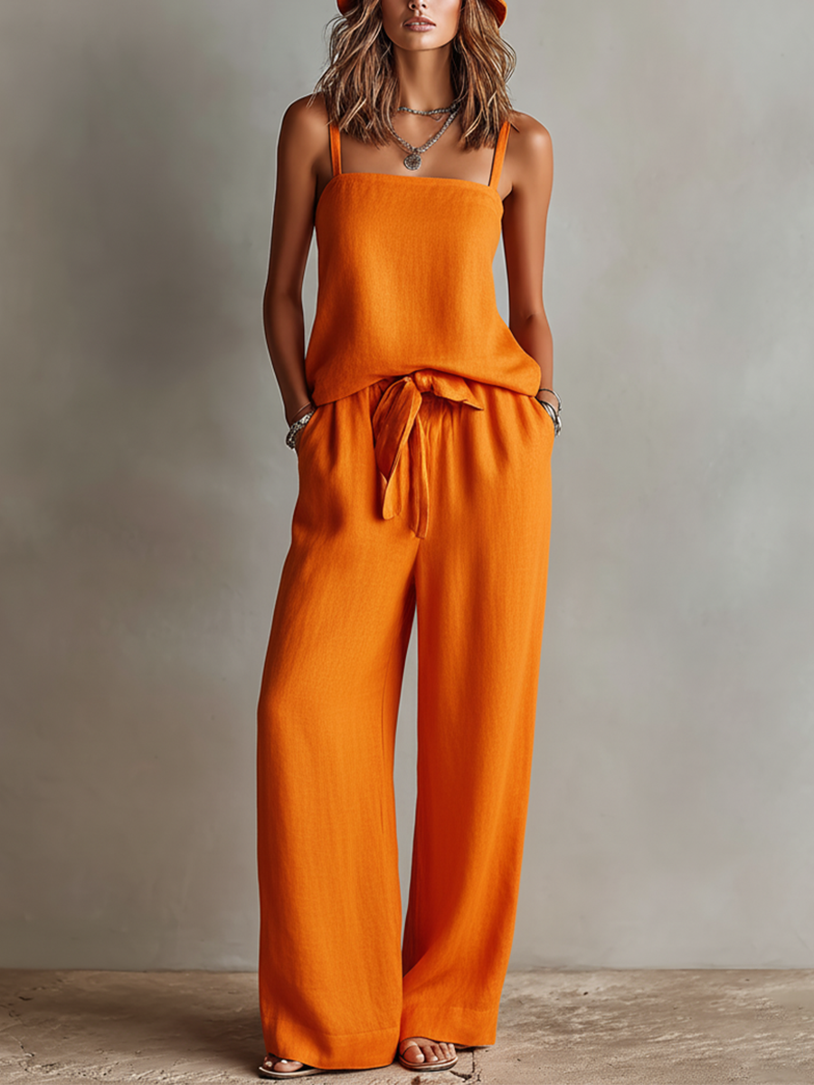 Sienna | Women's Linen Two-Piece Set