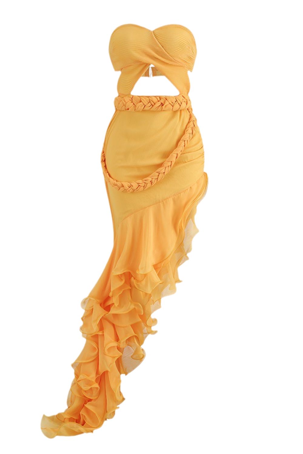 Solea Long Dress - Sunny Yellow