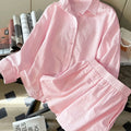 Long-Sleeve Top & Shorts Set