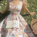 Floral Spaghetti Strap Dress