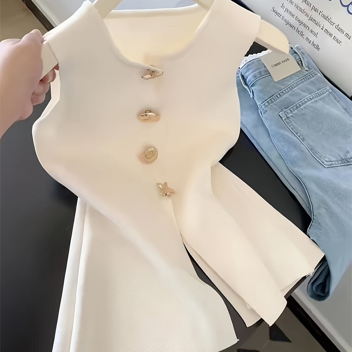 Sleeveless Bolero Vest