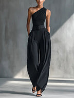 Naomi | Knit Top Wide-Leg Pants Set