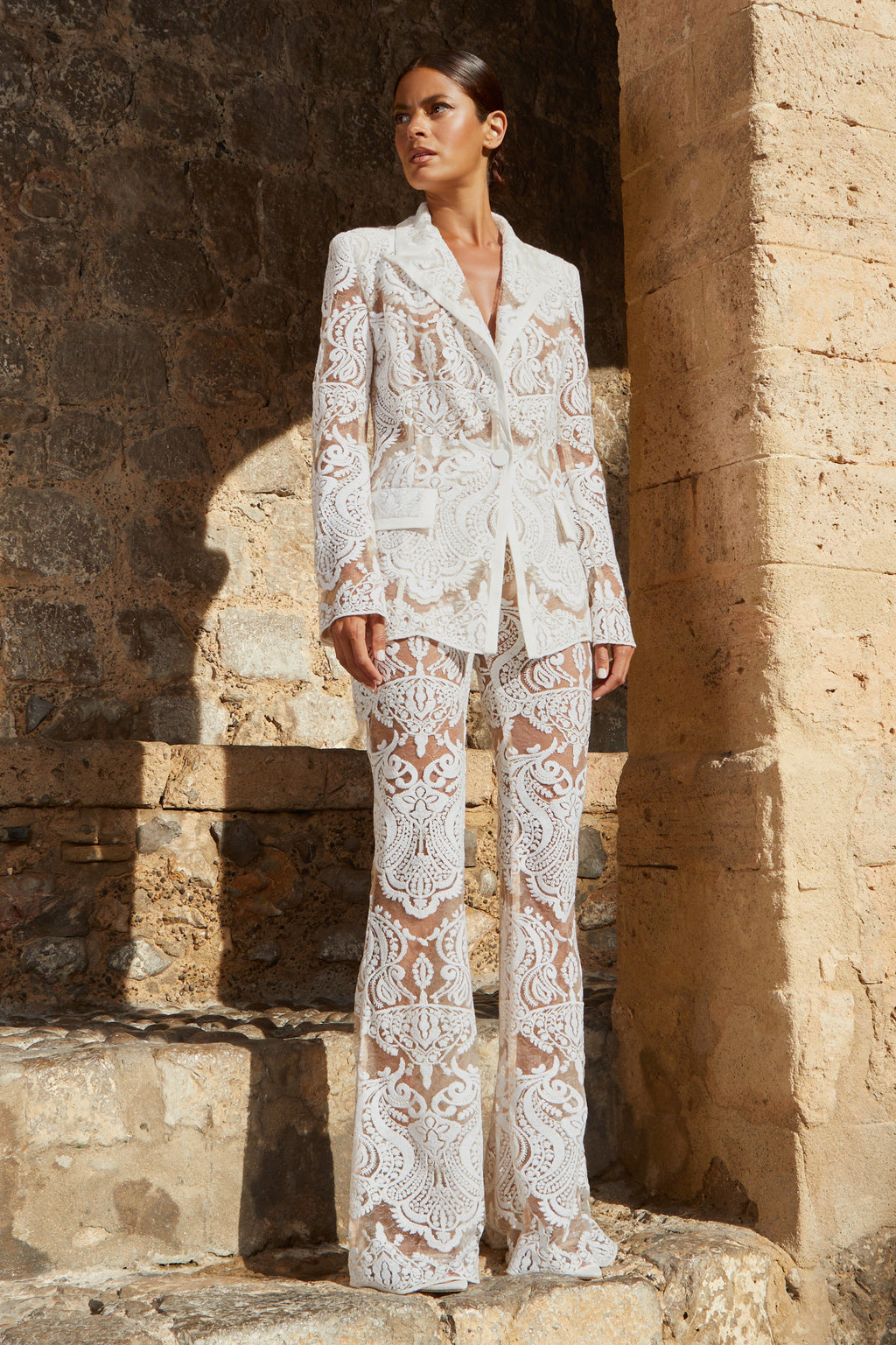 Piper White Blazer