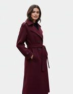 The Burgundy Celine Coat