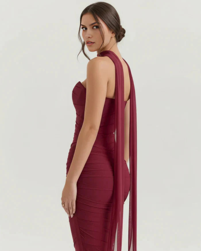 Odessa | Mesh Corset Maxi Skirt Three-Piece Set