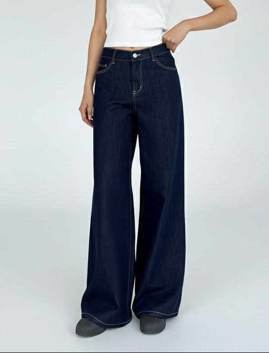 Retro Wide Leg Jeans