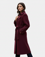 The Burgundy Celine Coat