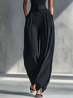 Naomi | Knit Top Wide-Leg Pants Set