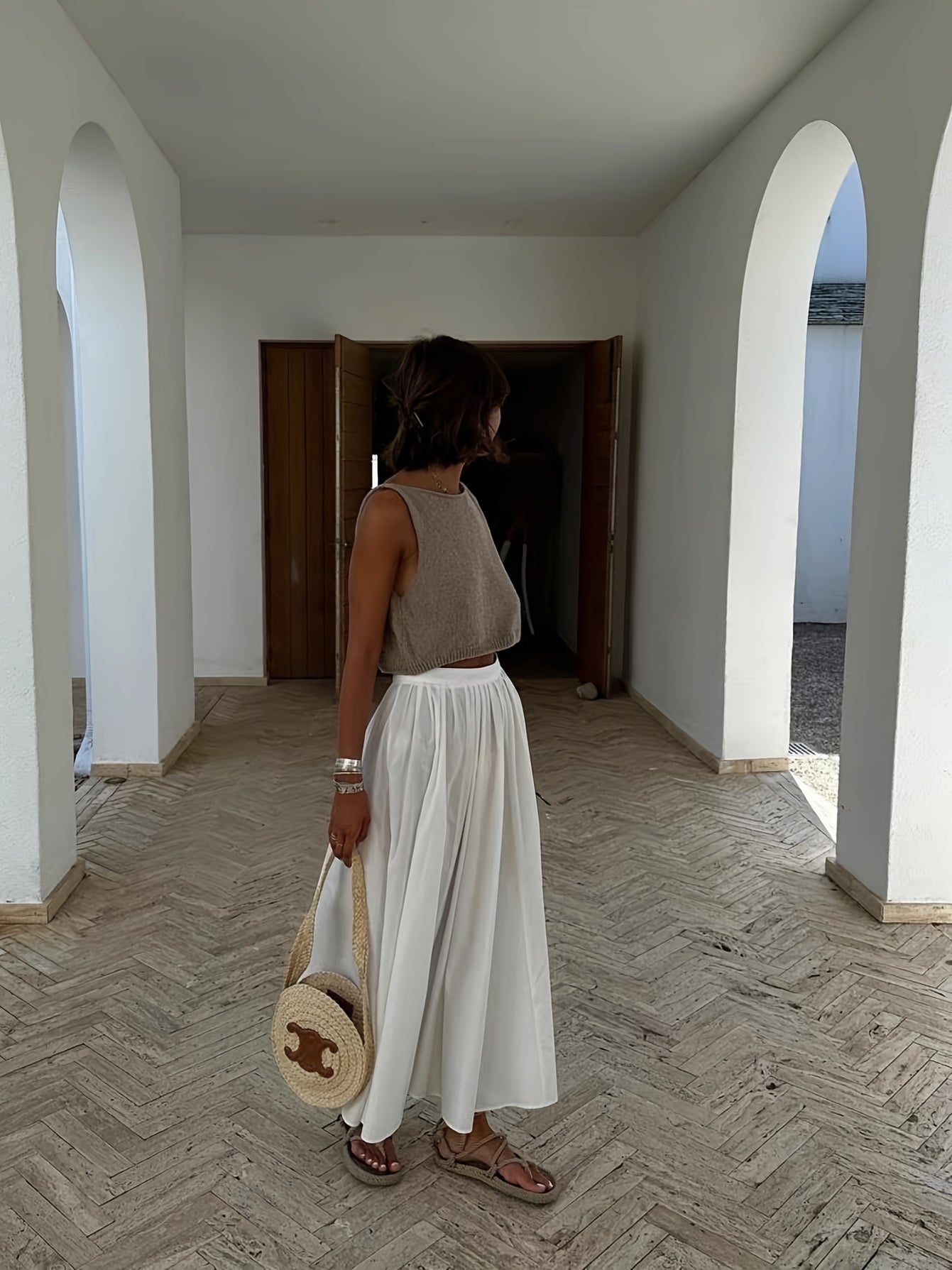 French Chic Lazy Vest for Effortless Vacation Style