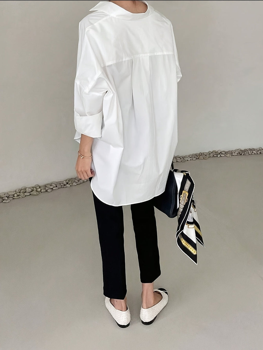 Batwing Sleeve Loose Blouse