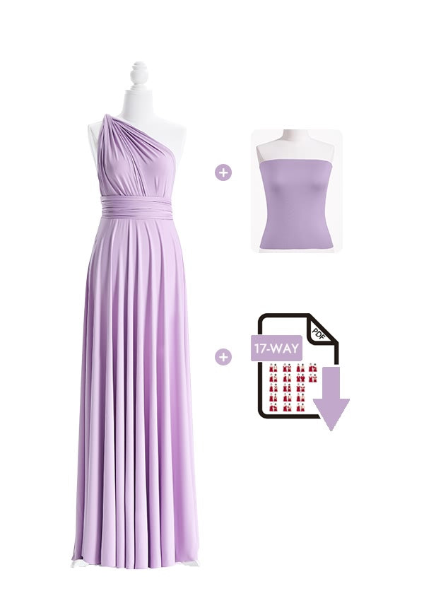 Lavender Multiway Infinity Dress