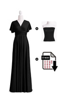 Black Multiway Infinity Dress