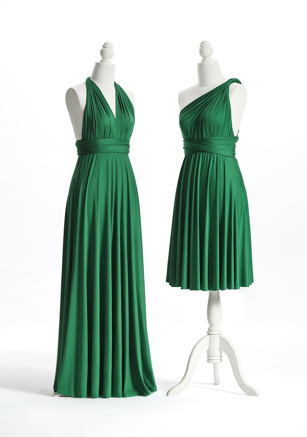 Emerald Green Multiway Infinity Dress