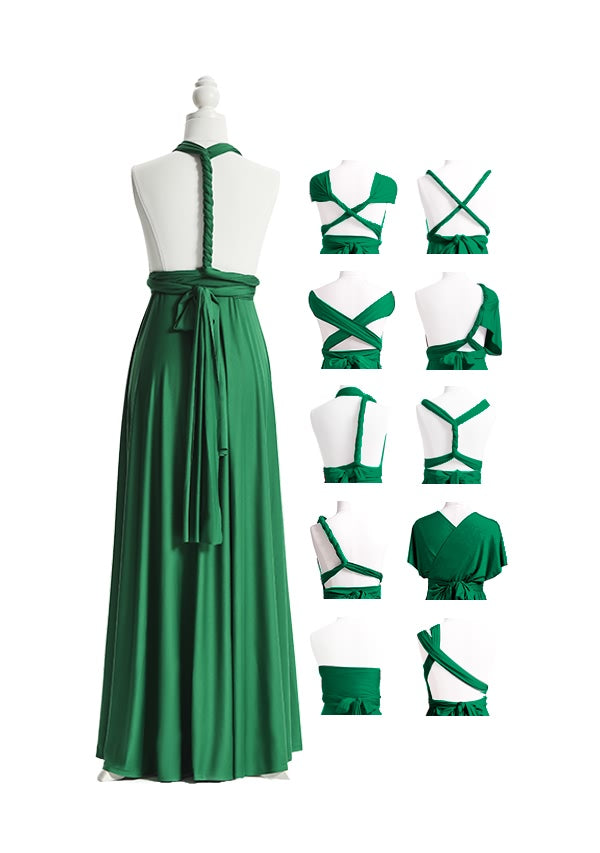 Emerald Green Multiway Infinity Dress