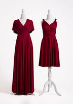 Burgundy Wine Multiway Convertible Infinity Dress
