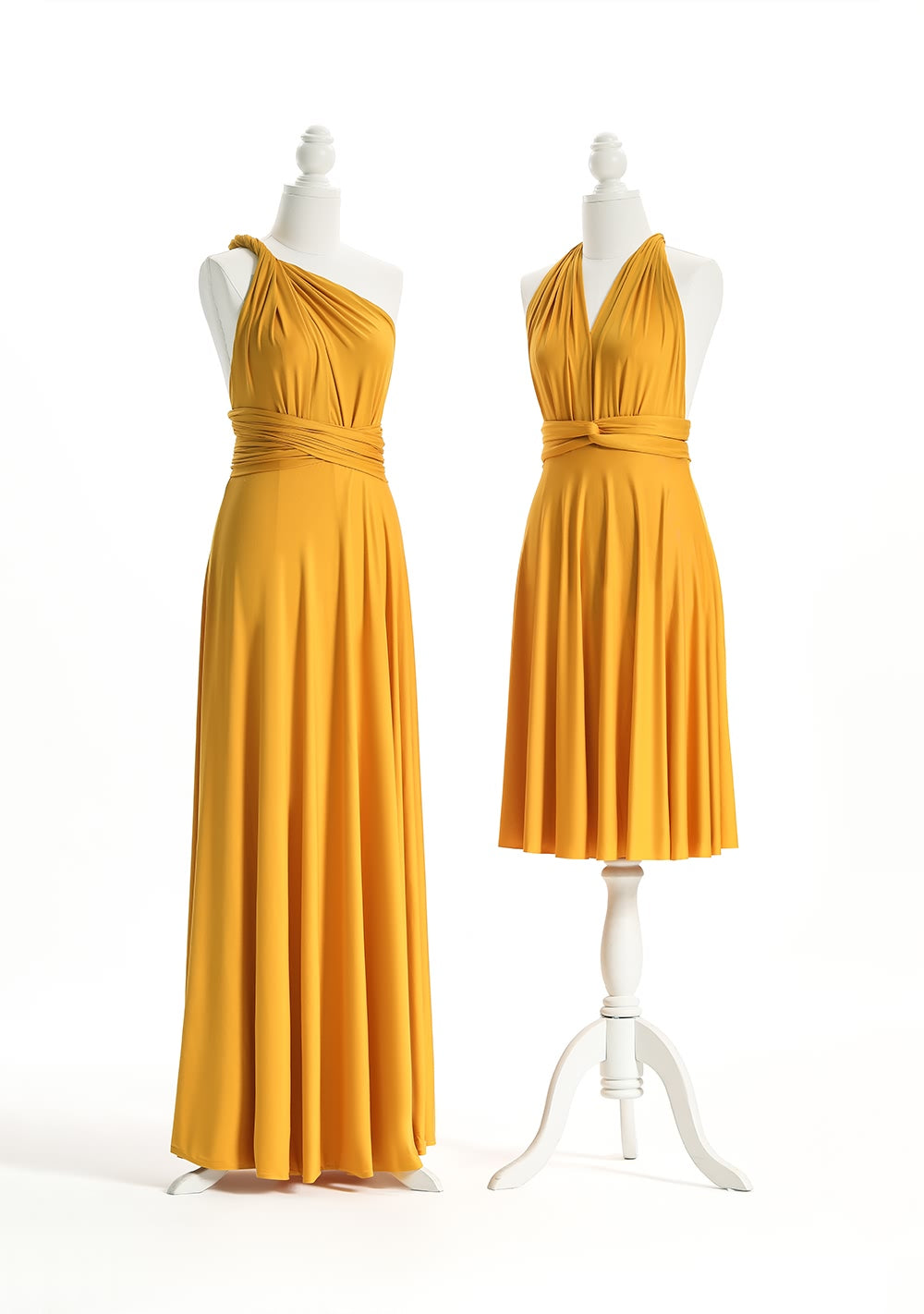 Mustard Yellow Multiway Infinity Dress