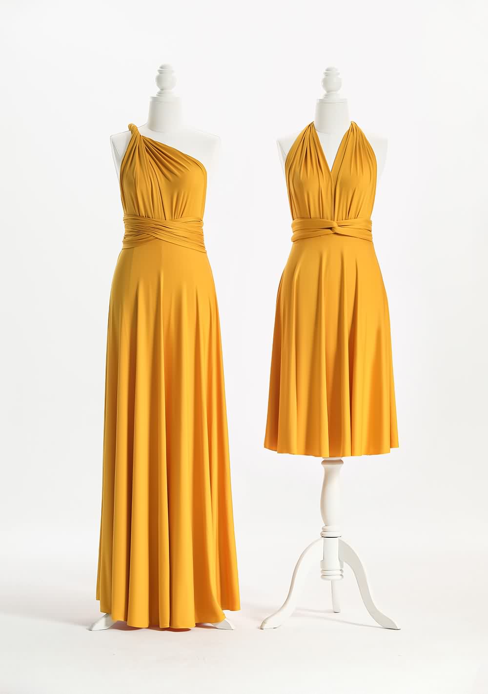 Mustard Yellow Multiway Infinity Dress