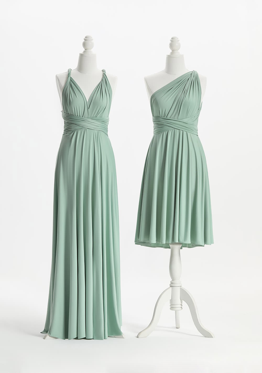 Sage Green Multiway Infinity Dress