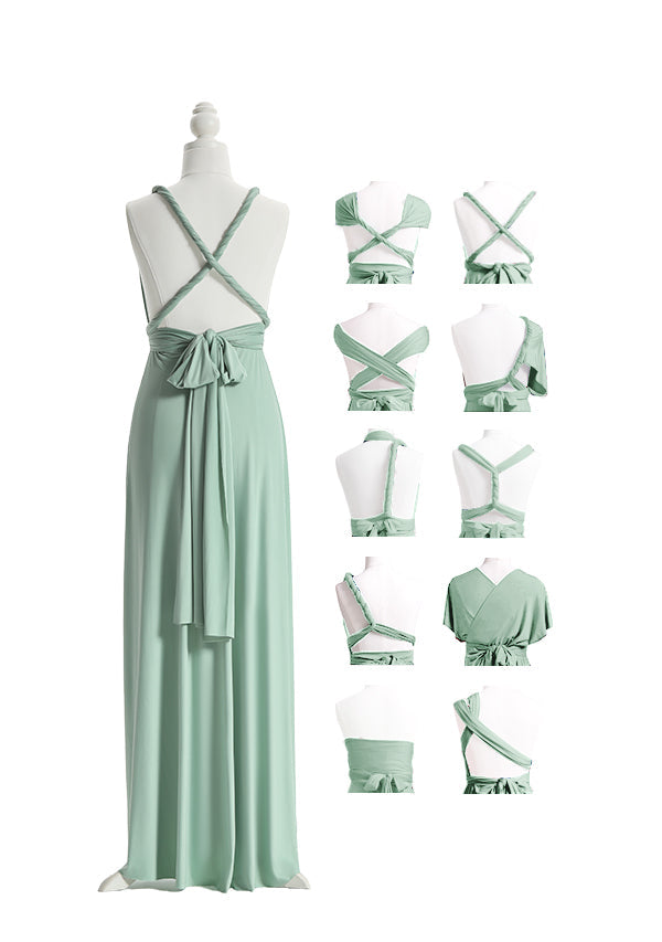 Sage Green Multiway Infinity Dress