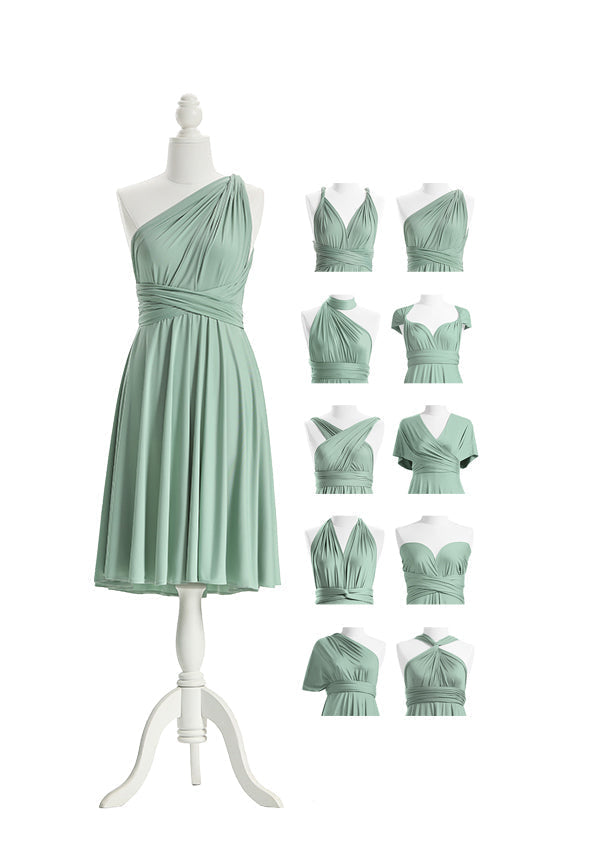 Sage Green Multiway Infinity Dress