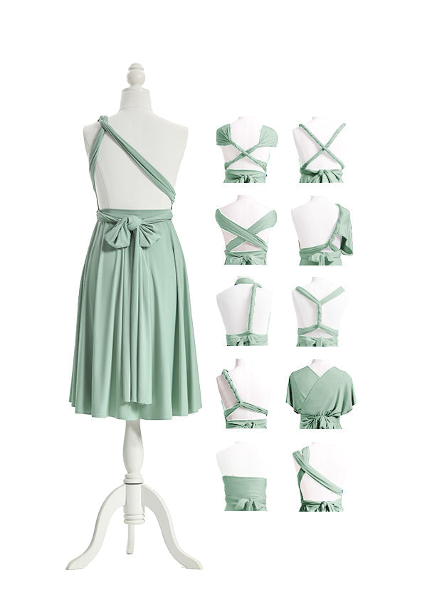 Sage Green Multiway Infinity Dress