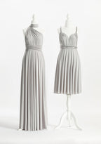 Silver Grey Multiway Infinity Dress