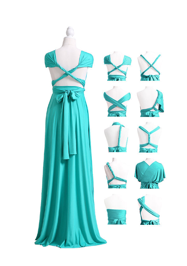 Turquoise Multiway Infinity Dress