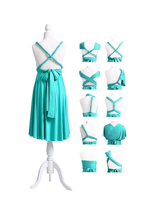Turquoise Multiway Infinity Dress