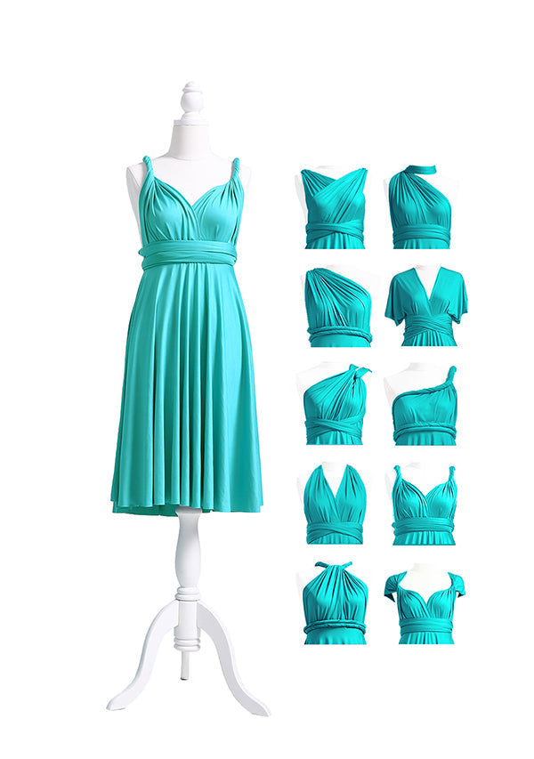 Turquoise Multiway Infinity Dress