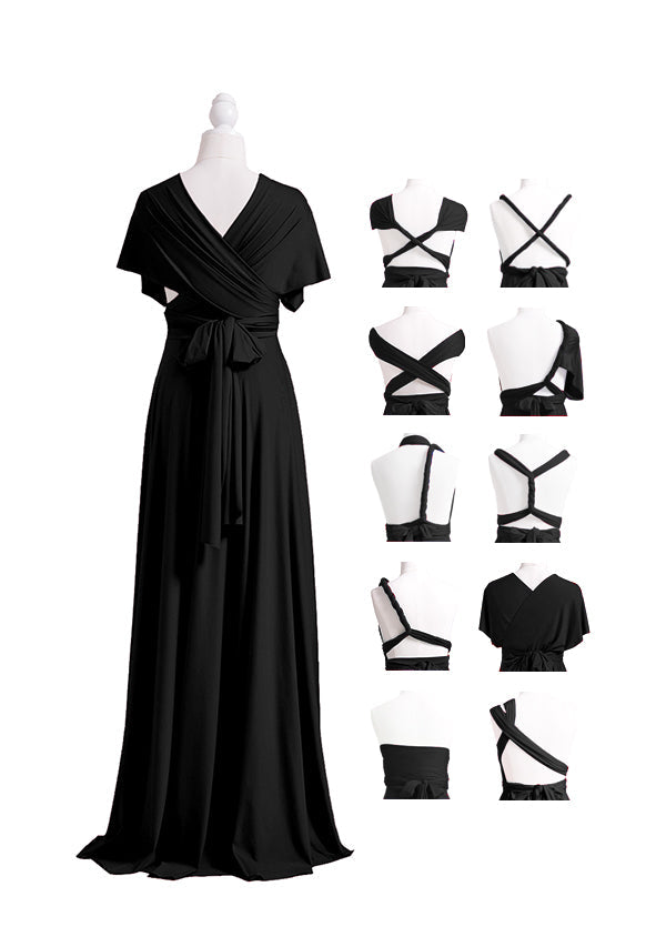 Black Multiway Infinity Dress
