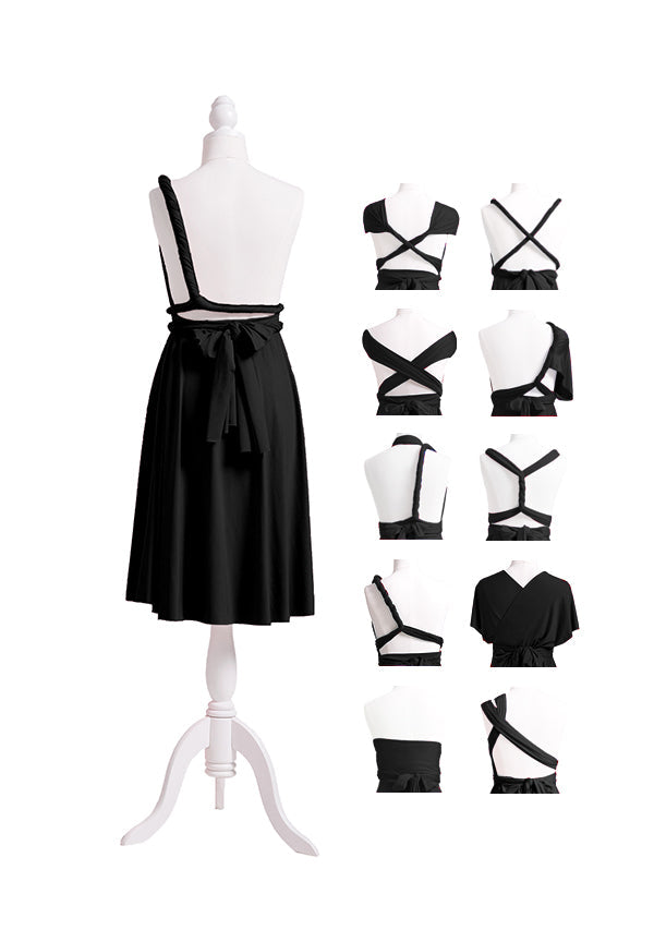 Black Multiway Infinity Dress