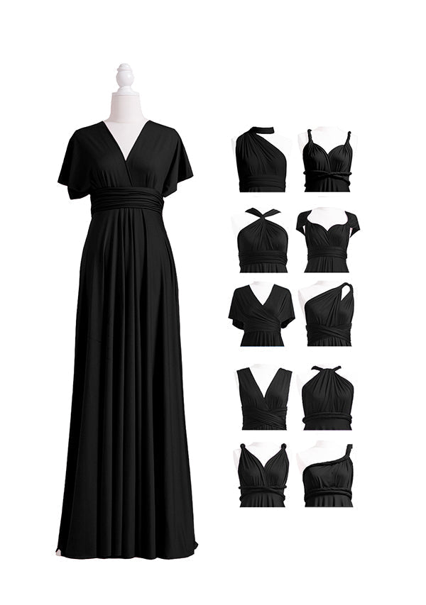 Black Multiway Infinity Dress