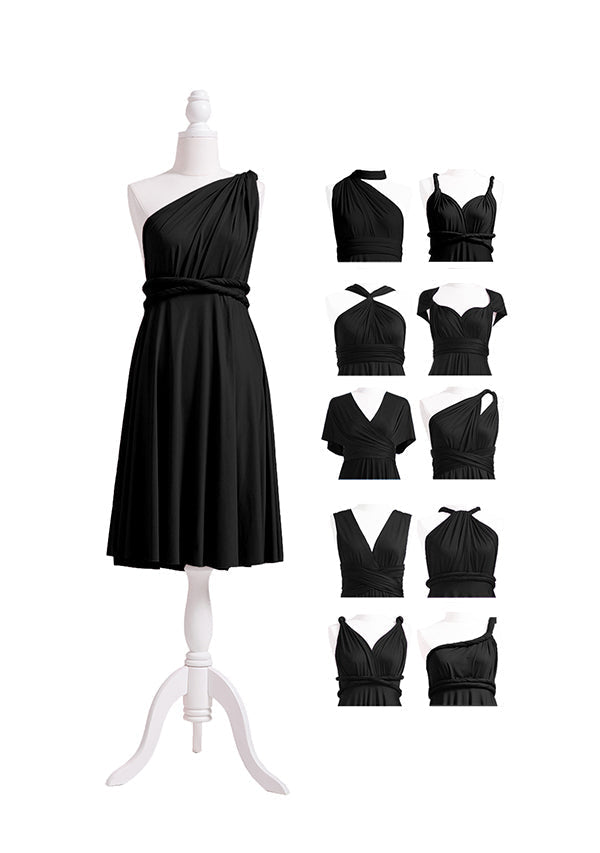 Black Multiway Infinity Dress