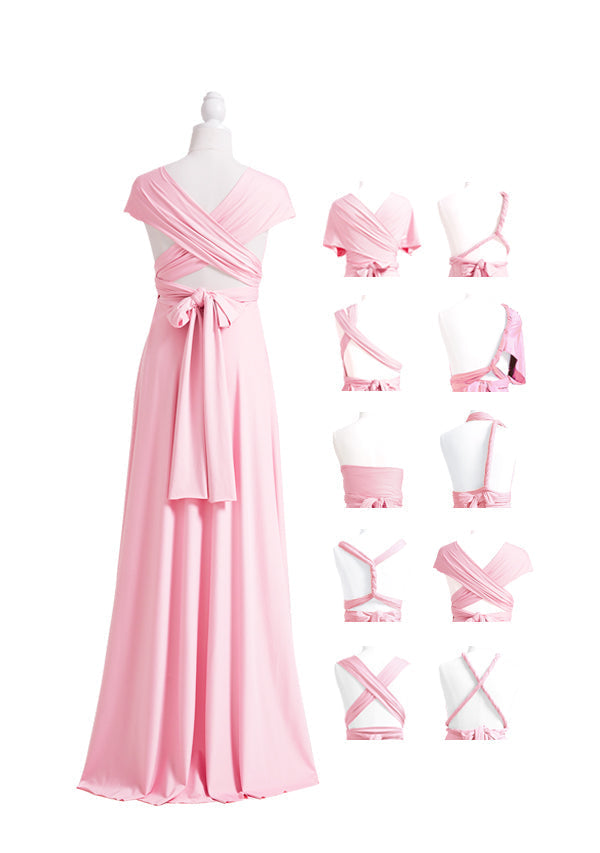 Blush Pink Multiway Infinity Dress