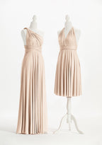 Champagne Multiway Infinity Dress