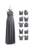 Charcoal Grey Multiway Infinity Dress