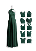 Dark Green Multiway Infinity Dress