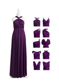 Dark Purple Multiway Infinity Dress